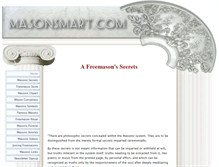 Tablet Screenshot of masonsmart.com